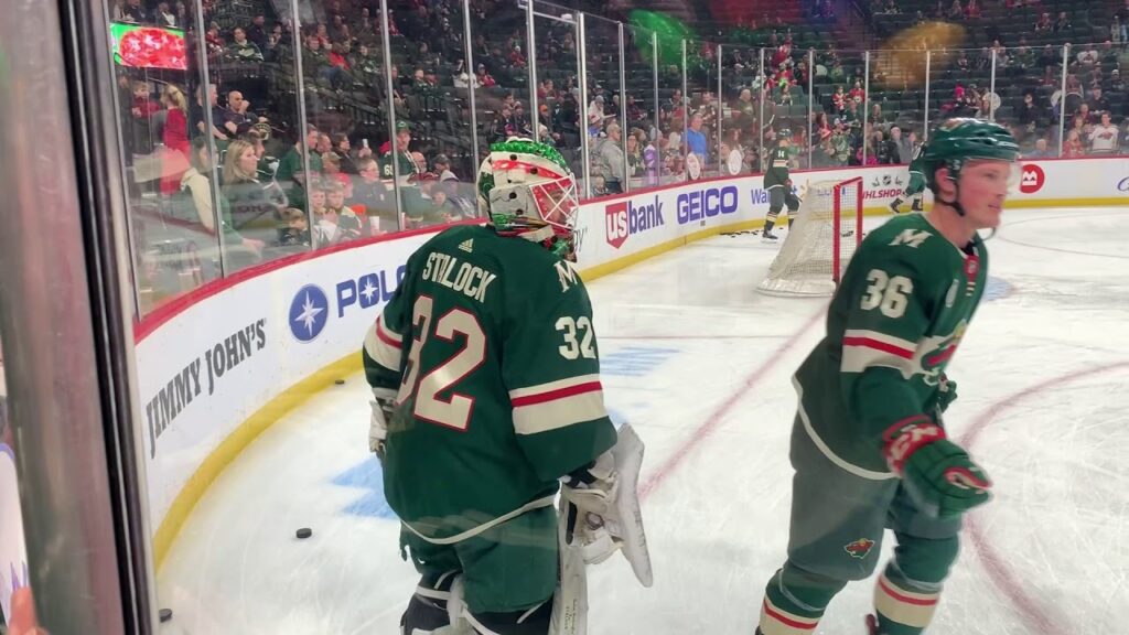 Wild Warmup Minnesota vs. Seattle Wild