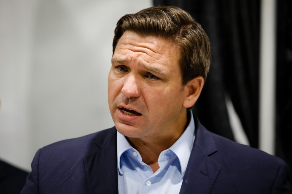 Law enforcement in Texas has begun looking into DeSantis' antics.