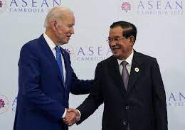 Inadvertently thanking Colombia for holding the ASEAN summit in Cambodia is Biden