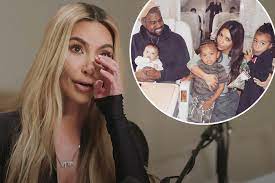 Kim Kardashian cries because she has to share parenting with Kanye West.