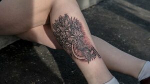 Small wildflower tattoos