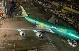 The Final Boeing 747 Rolls Out of the Assembly Line.