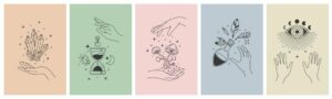 Illustrative Mushroom Tattoos