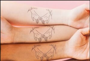+1 Pinky Promise Tattoo