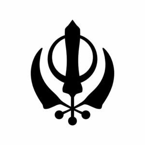 Khanda tattoo Symbol 