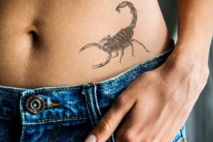 Scorpio Tattoos for Females