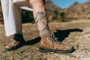Nature-Inspired Brother and Sister Tattoos