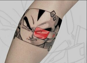 Dragon Ball Z Small Tattoo