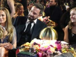 There Is A Lot of Tea in That Seat Filler Next to Bennifer at the Grammys.