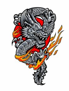 Dragon Forearm Tattoo