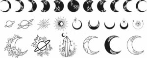 99+ Meaningful Moon Tattoos & Moon Phase Tattoo Ideas You Will Love