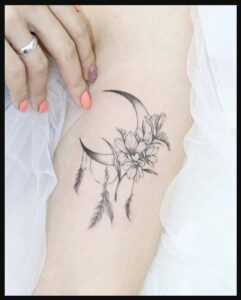Crescent Moon tattoos