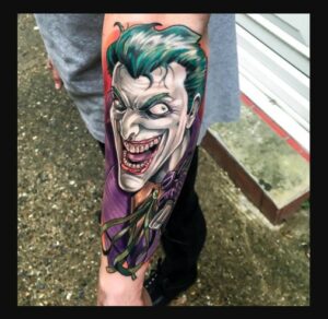 The symbolism of Joker Tattoos: Representing Chaos