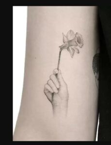 Daffodil Tattoos - A Symbol of Courage and Strength 