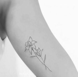White Daffodil Tattoos 