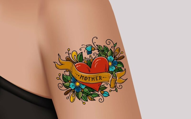 Mom Tattoos – 25 Ideas| An Eternal Connection of Love And Strength