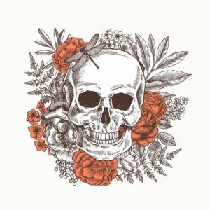 The Floral Mexican Skull Tattoo