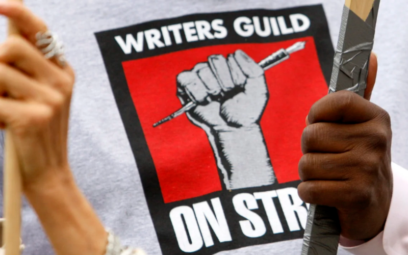 The potential strike of Hollywood screenwriters has Hollywood on edge.