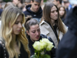 Serbians are in mourning after a school shooting in Belgrade.