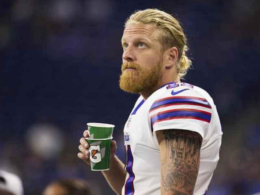 Cole Beasley missed Giants practice because of a leg injury.