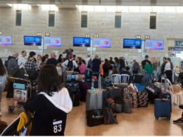 Ben Gurion airport remains operational despite flight cancellations by foreign airlines.